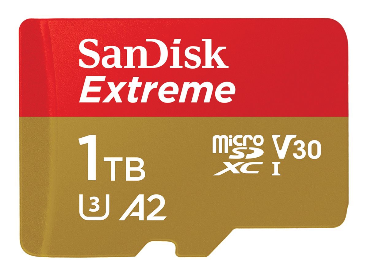 SanDisk Extreme - flash memory card - 1 TB - microSDXC UHS-I