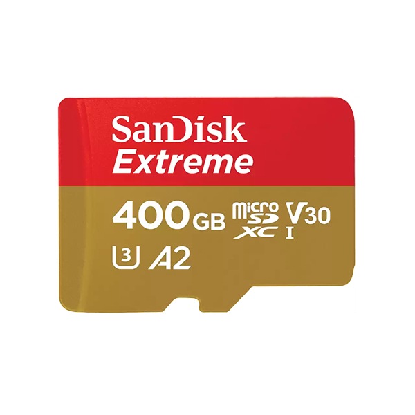 SanDisk Extreme 400GB microSDXC UHS-I Memory Card