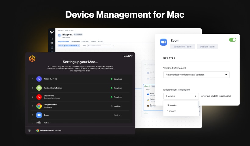Kandji Management for macOS - subscription license (annual) - 1 Device