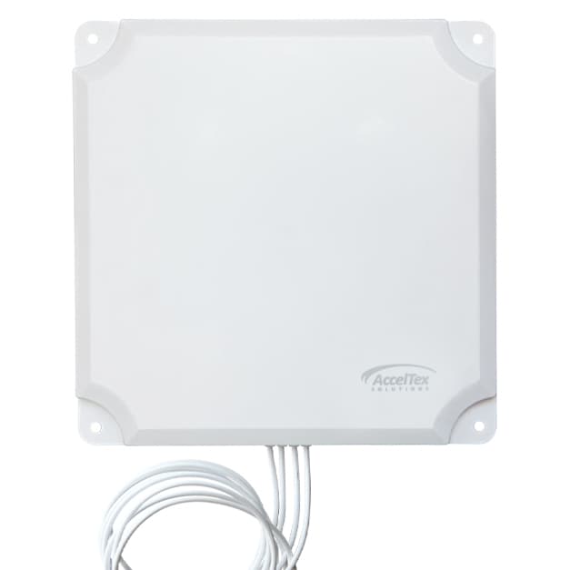 AccelTex 2.4/5GHz 13dBi 4 Element Indoor/Outdoor Patch Antenna with RPTNC P