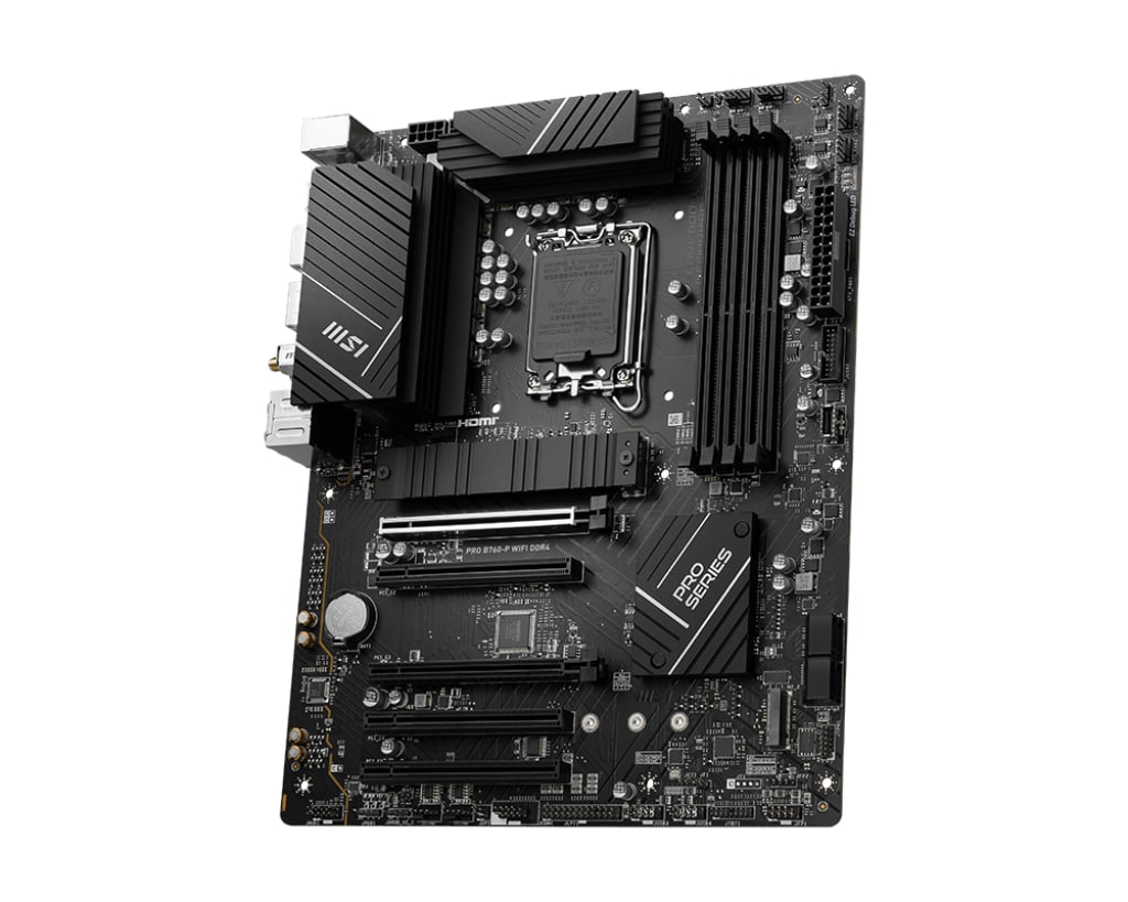 MSI Pro B760-P Wi-Fi DDR4 ATX Motherboard