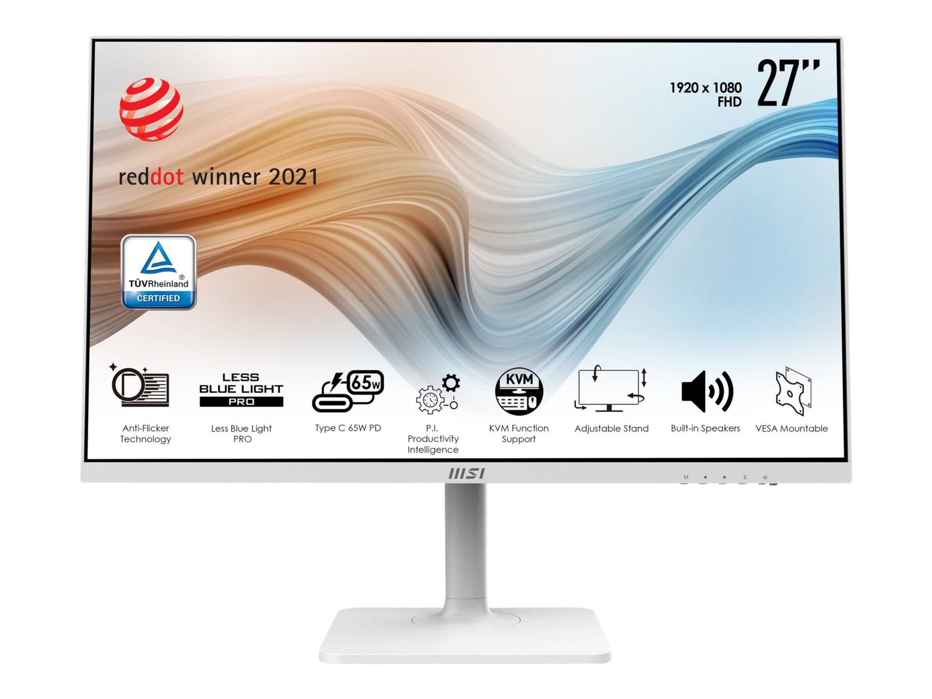 MSI Modern MD272PW - LED monitor - Full HD (1080p) - 27"