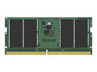 Kingston - DDR5 - kit - 64 Go: 2 x 32 GB - SO-DIMM 262-pin - 4800 MHz / PC5