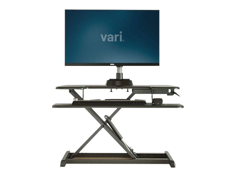 Vari Essential Vertical Lift 30 Sit-Stand Desk - Black