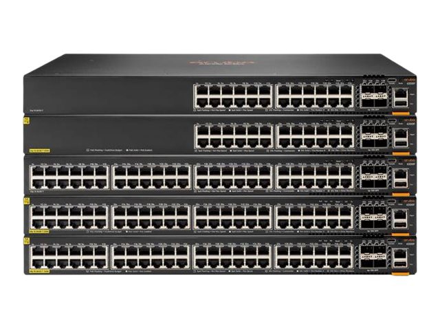 HPE Networking 6200M 24G 4SFP+ Switch - switch - Max. Stacking Distance 10 kms - 24 ports - managed - rack-mountable