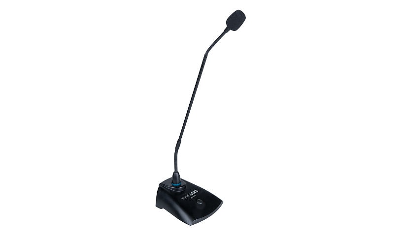 CyberData AtlasIED Cardioid Condenser Gooseneck Microphone - Black