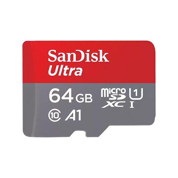 SanDisk Ultra 64GB 140Mbps UHS-I microSDXC Memory Card - SDSQUAB