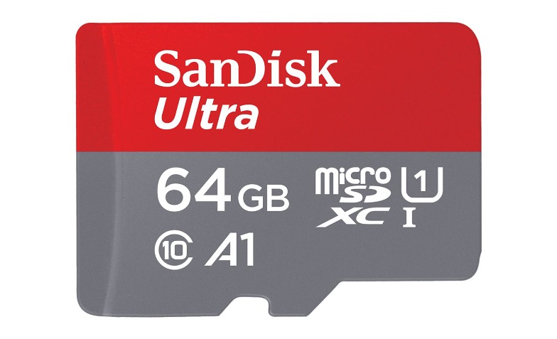 SanDisk Ultra 64GB 140Mbps UHS-I microSDXC Memory Card - SDSQUAB