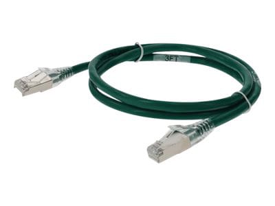 Proline 2ft Green CAT 6 Shielded PVC Ethernet Cable Snagless Easy Clear Boo