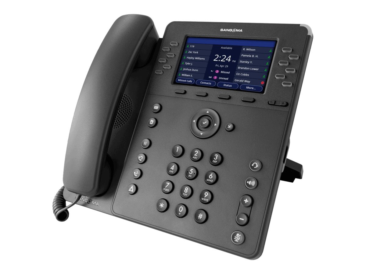 Sangoma P330 - VoIP phone with caller ID - 3-way call capability