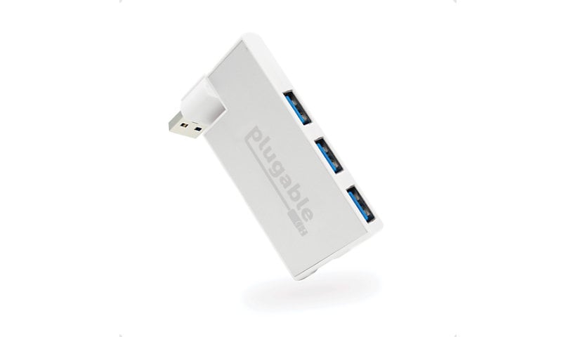 Plugable Travel USB Hub - USB 3.0,4-Port, Driverless