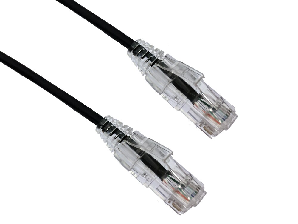 Axiom 15' CAT6 BENDnFLEX Ultra-Thin Snagless Patch Cable - Black