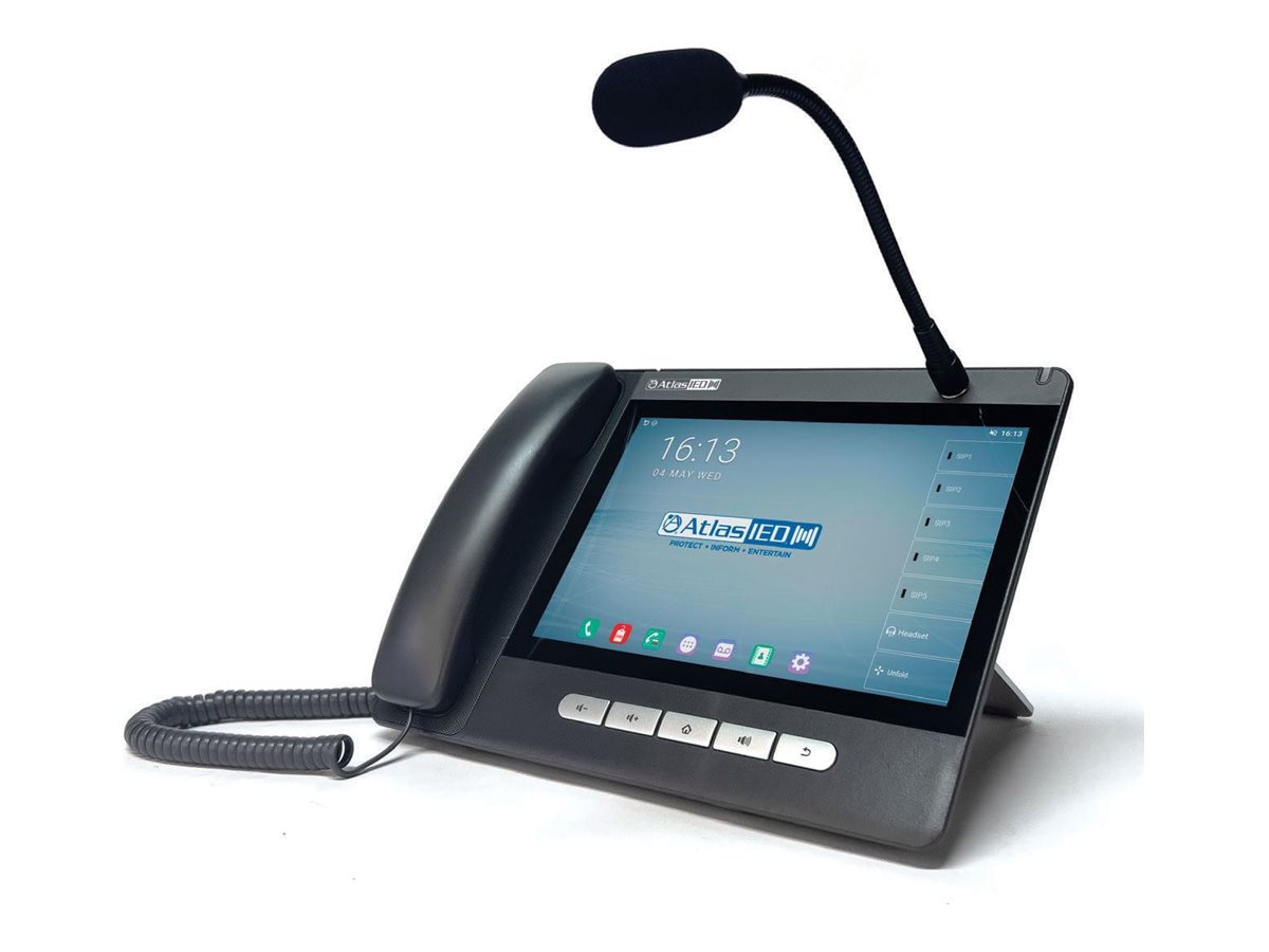 AtlasIED IPX Series IP-CONSOLE-GH - VoIP phone - with Bluetooth interface