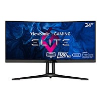 ViewSonic Gaming XG340C-2K 34" Class UWQHD Curved Screen Gaming LED Monitor - 21:9 - Black