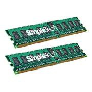 SimpleTech Premium Brand - memory - 4 GB ( 2 x 2 GB ) - DIMM 240-pin - DDR2