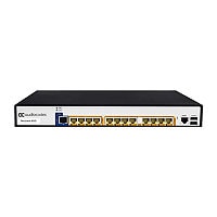 AudioCodes Mediant 800 Session Border Controller with 2xE1/T1 and 4xFXO Interface