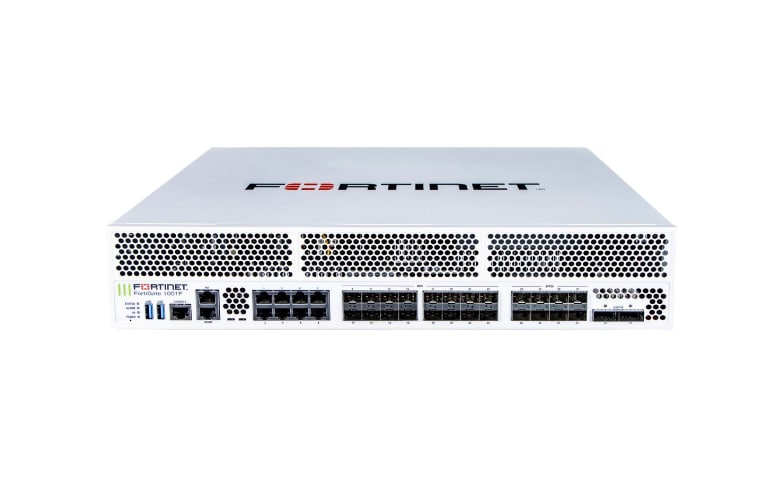 Fortinet FortiGate 1001F - security appliance - with 3 years 24x7 FortiCare  Support + 3 years FortiGuard Unified Threat