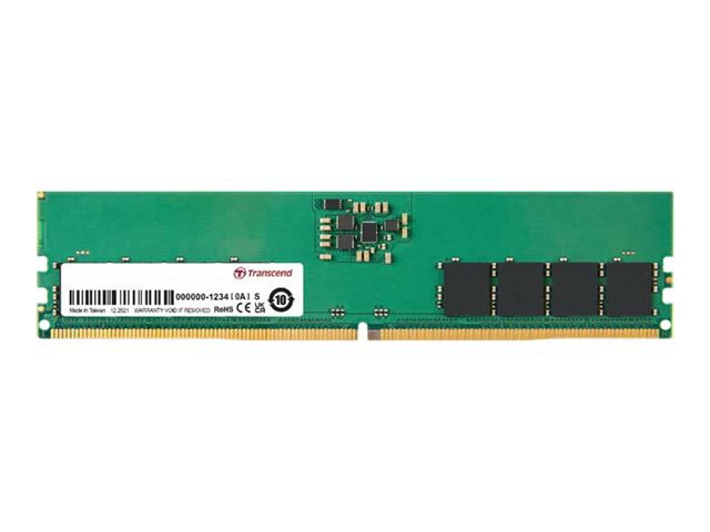 Transcend JetRAM - DDR5 - module - 8 GB - DIMM 288-pin - 4800 MHz / PC5-38400 - unbuffered