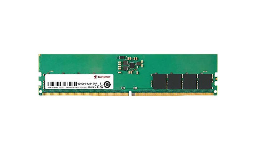 Transcend JetRAM - DDR5 - module - 32 GB - DIMM 288-pin - 4800 MHz / PC5-38400 - unbuffered