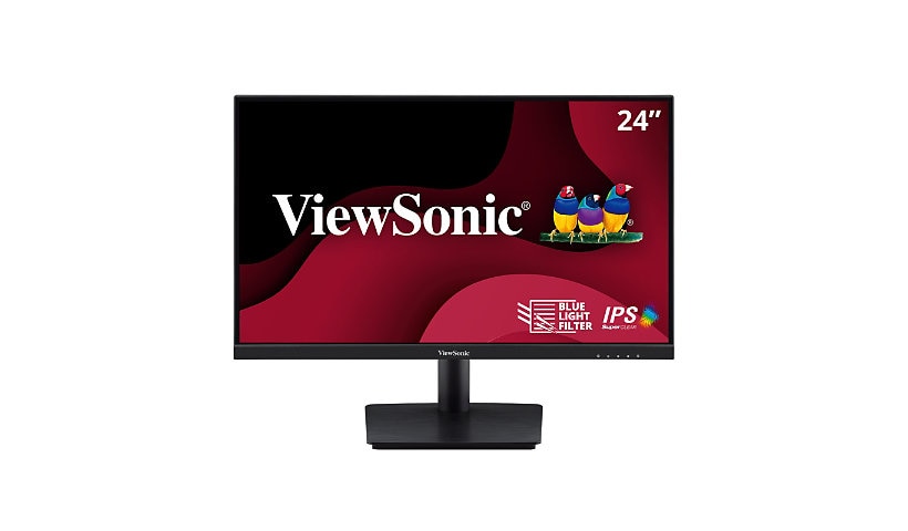 ViewSonic VA2409M - Monitor 1080p IPS Panel with Adaptive Sync, HDMI, VGA, and Eye Care - 250 cd/m² - 24"