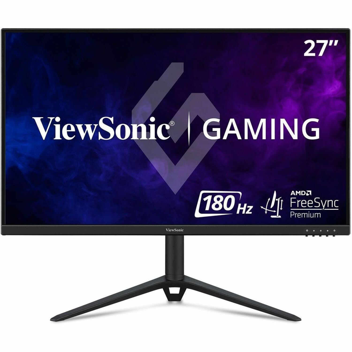 ViewSonic OMNI VX2728J - 1080p 0.5ms 165Hz IPS Gaming Monitor with FreeSync Premium, Ergonomics - 250 cd/m² - 27"