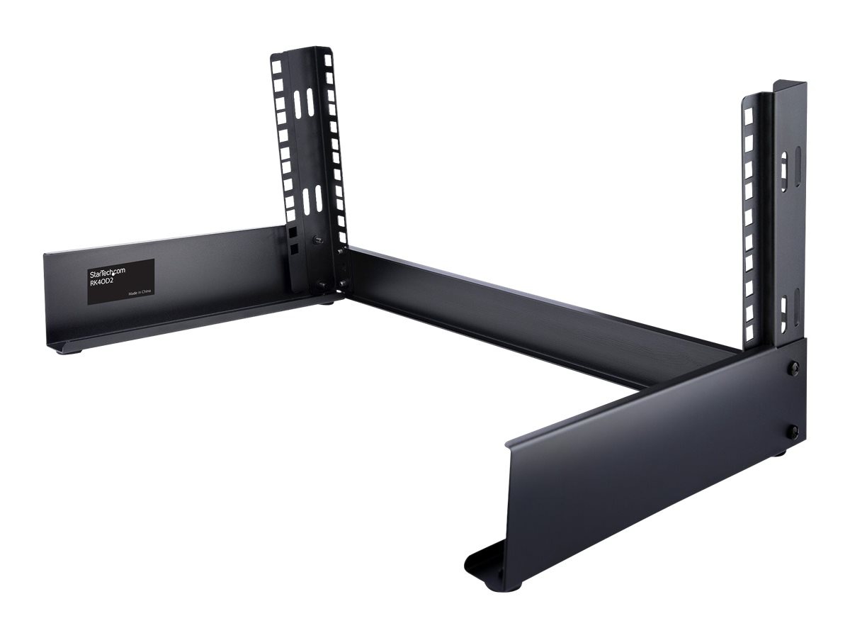 StarTech.com 4U 19" Desktop Open Frame Rack - 2-Post Free-Standing IT Rack