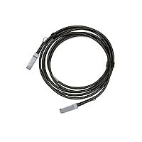 NVIDIA LinkX 100GBase direct attach cable - 3 m - black