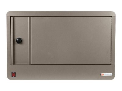 Bretford Cube Micro Station Pre-Wired TVS16USBC cabinet unit - for 16 devices - champagne