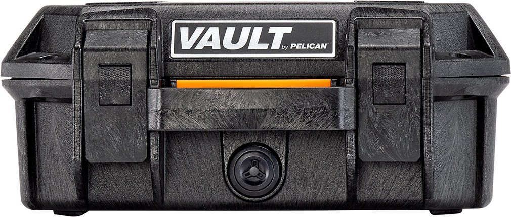 Pelican V100 Vault Small Pistol Case - Black