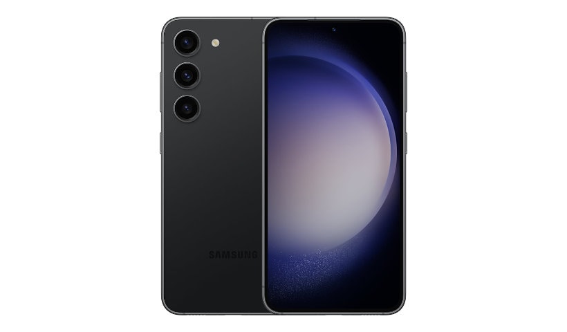 Samsung Galaxy S23 - phantom black - 5G smartphone - 256 GB - GSM