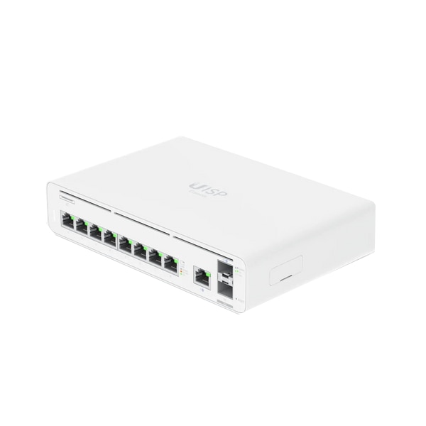 Ubiquiti UISP Host Console with Integrated Switch and Multi-Gigabit Ethernet Gateway