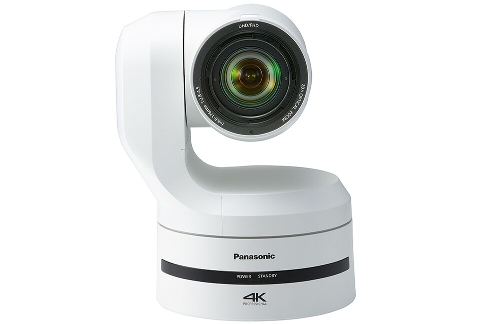 Panasonic 4K 60p Integrated PTZ Camera - Pearl White