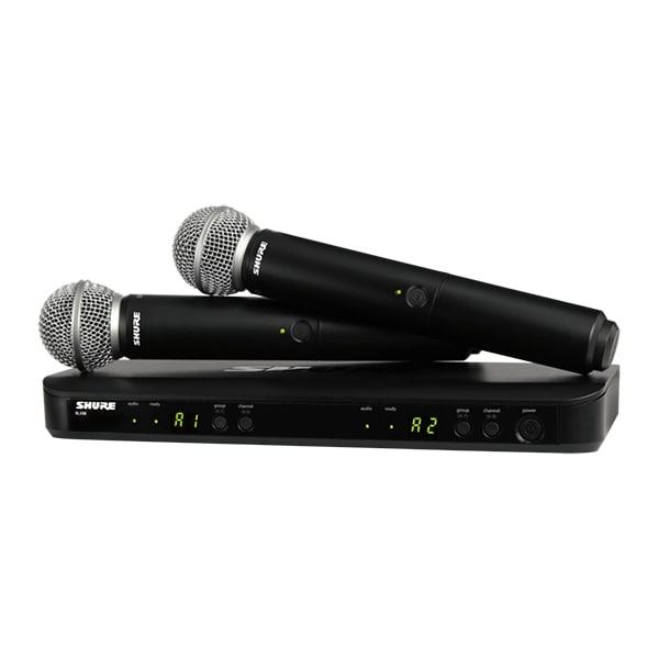Shure BLX288 Wireless Dual Vocal System with SM58 Microphones