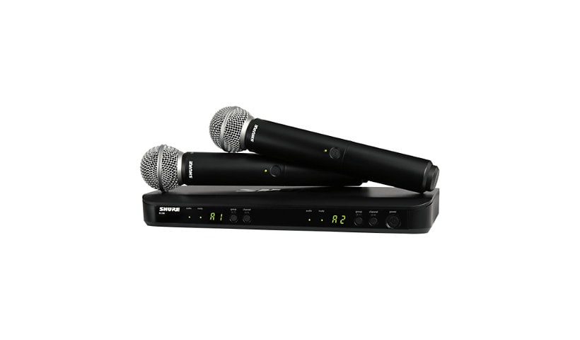 Shure BLX288 Wireless Dual Vocal System with SM58 Microphones