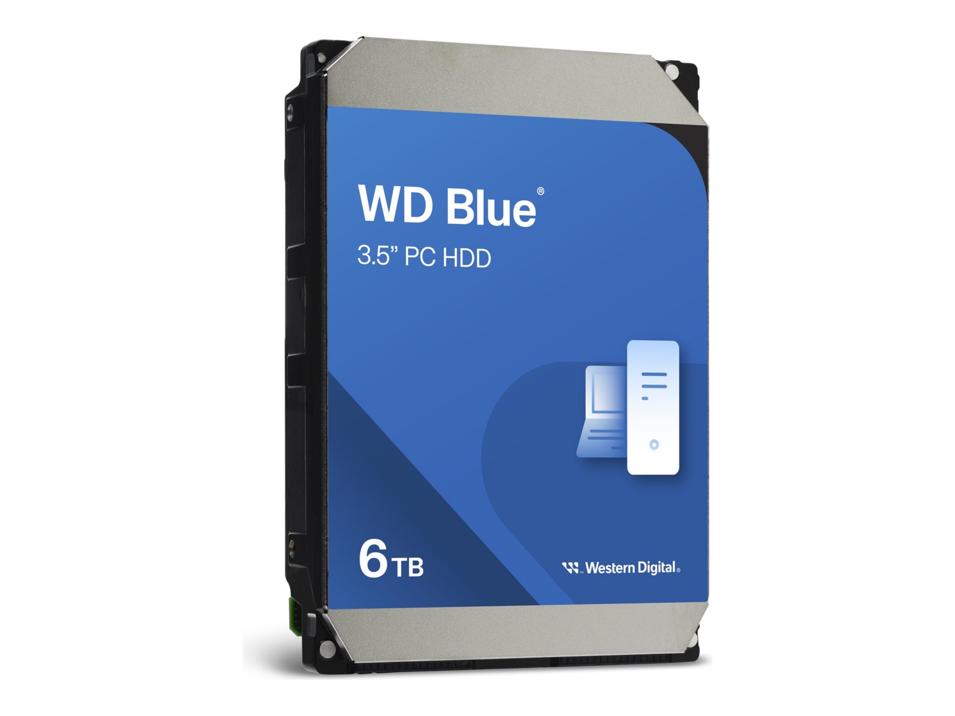 WD Blue 6TB Desktop Hard Drive - Thumbnail 2