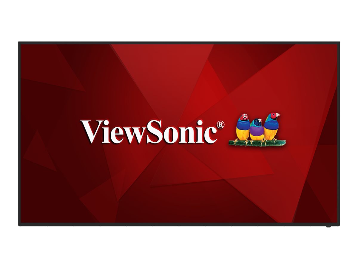 ViewSonic Commercial Display CDE7512 - 4K, 16/7 Operation, Integrated Softw