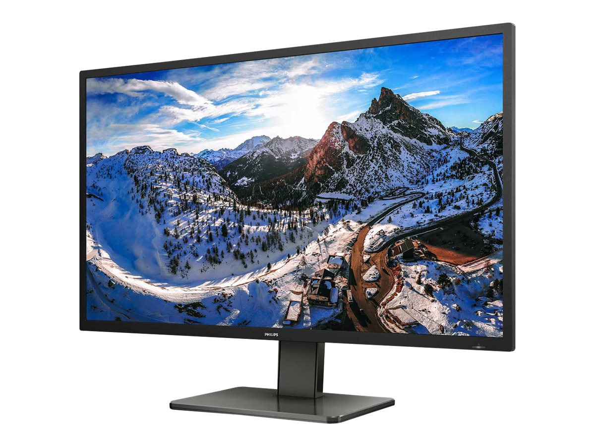 Thumbnail 2 of 10 for PHILIPS 439P1 - 43 inch Monitor, LED, 4K UHD , USB-C (90W), 2xHDMI, DP, USB-Hub, 4 Year Manufacturer Warranty - 43"