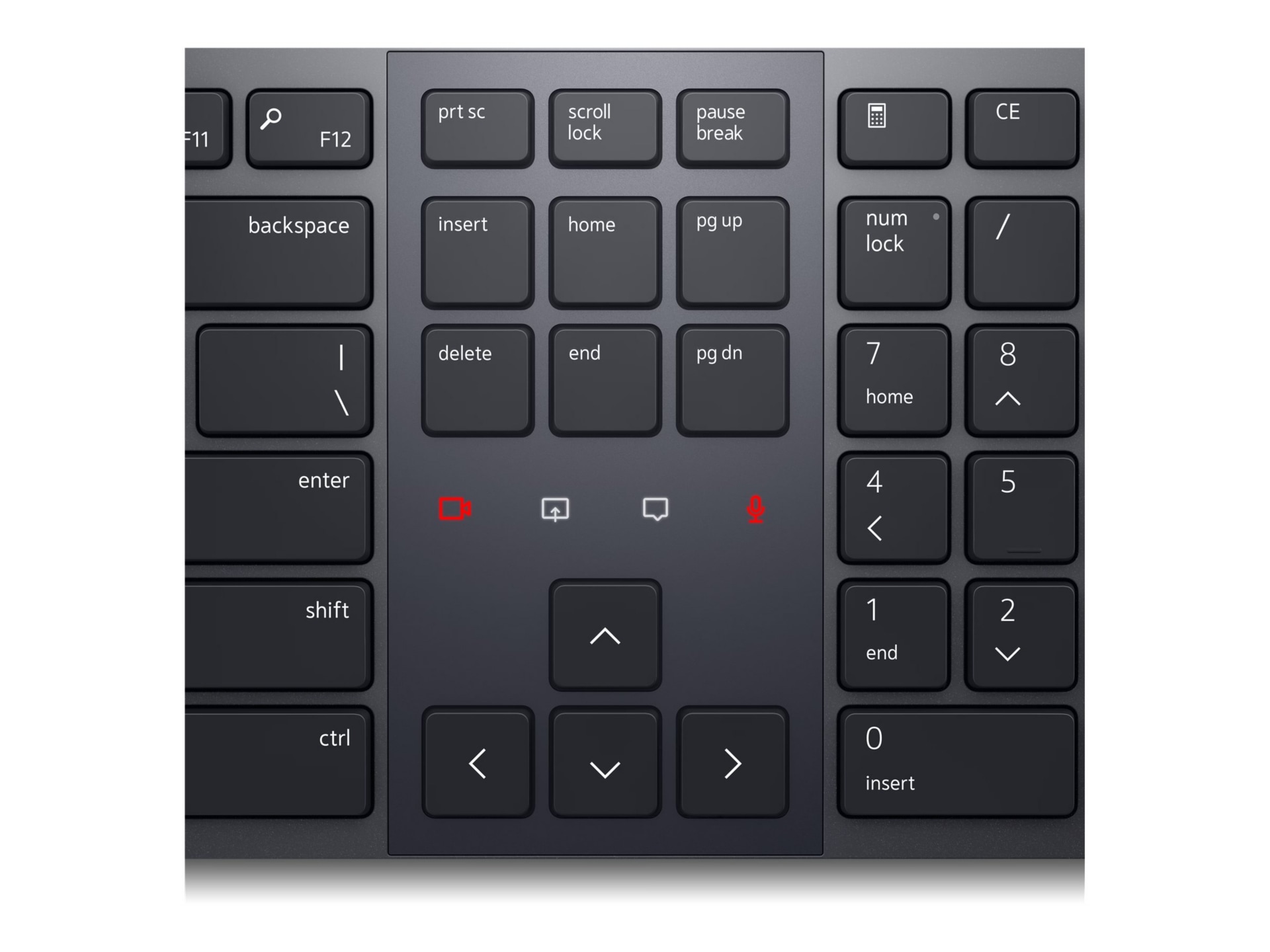 Thumbnail 6 of 8 for Dell Premier KB900 - keyboard - collaboration - QWERTY - US - graphite Input Device