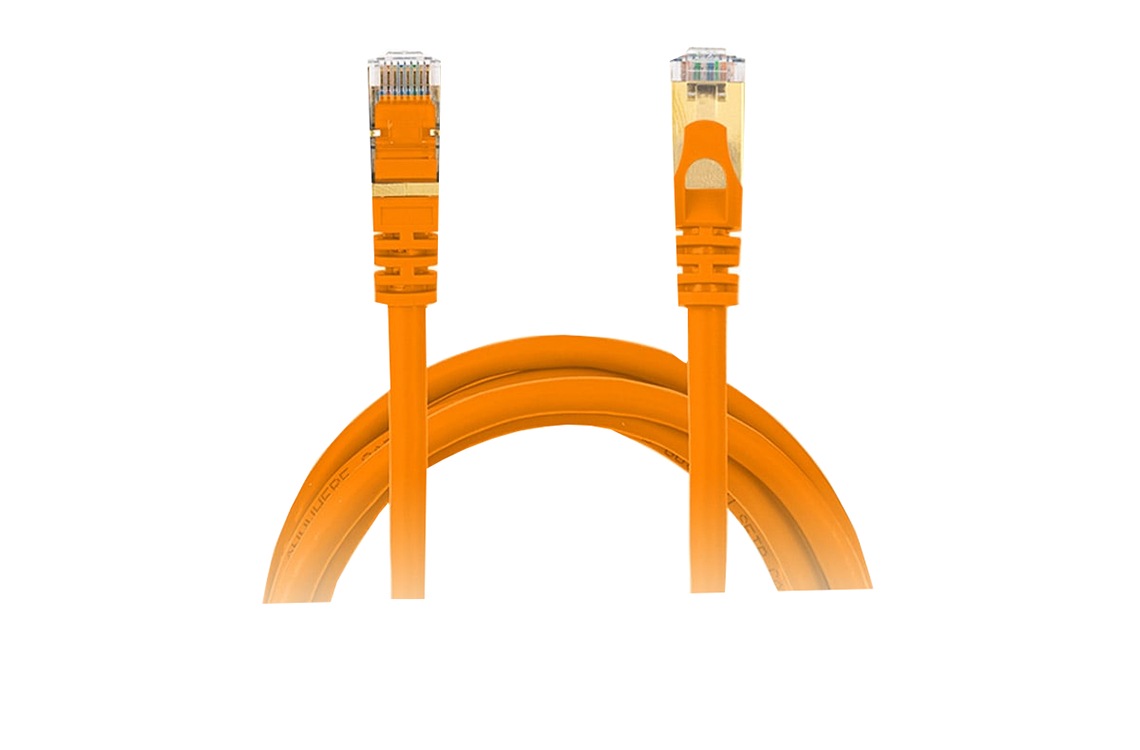 Anywhere Cart 6' CAT6/6A/7 RJ45 Snagless Network Cable - Orange