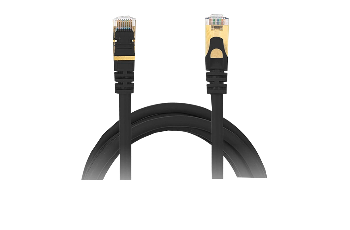 Anywhere Cart patch cable - 50 ft - black