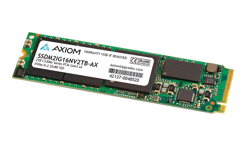 Axiom C3300n Series 2TB PCIe Gen3 x4 NVMe M.2 Solid State Drive