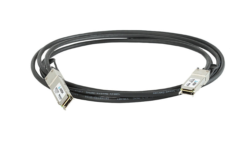 Axiom 1m 100GBASE-CR4 QSFP28 Passive Twinax DAC Cable
