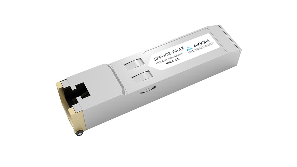 Axiom 10GBase-T SFP+ Transceiver