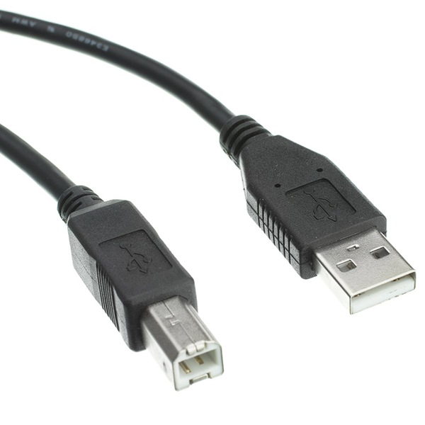 Axiom - USB cable - USB to USB Type B - 10 ft
