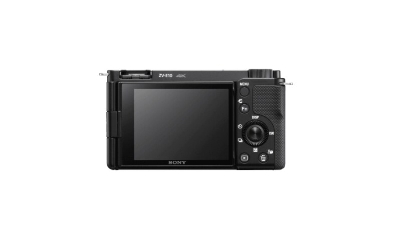 Sony Alpha ZV-E10 Mirrorless Camera - Black - ILCZVE10L/B