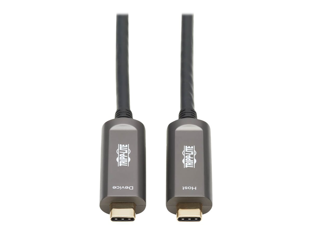 Eaton Tripp Lite Series USB-C AOC Cable (M/M) - USB 3.2 Gen 2 (10 Gbps) Ple