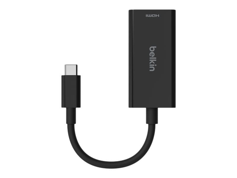 Belkin USB C to HDMI 2.1 Adapter, 8K@60Hz, 4K@144Hz, HDR, HBR3, DSC, HDCP 2.2, Works with Chromebook Certified