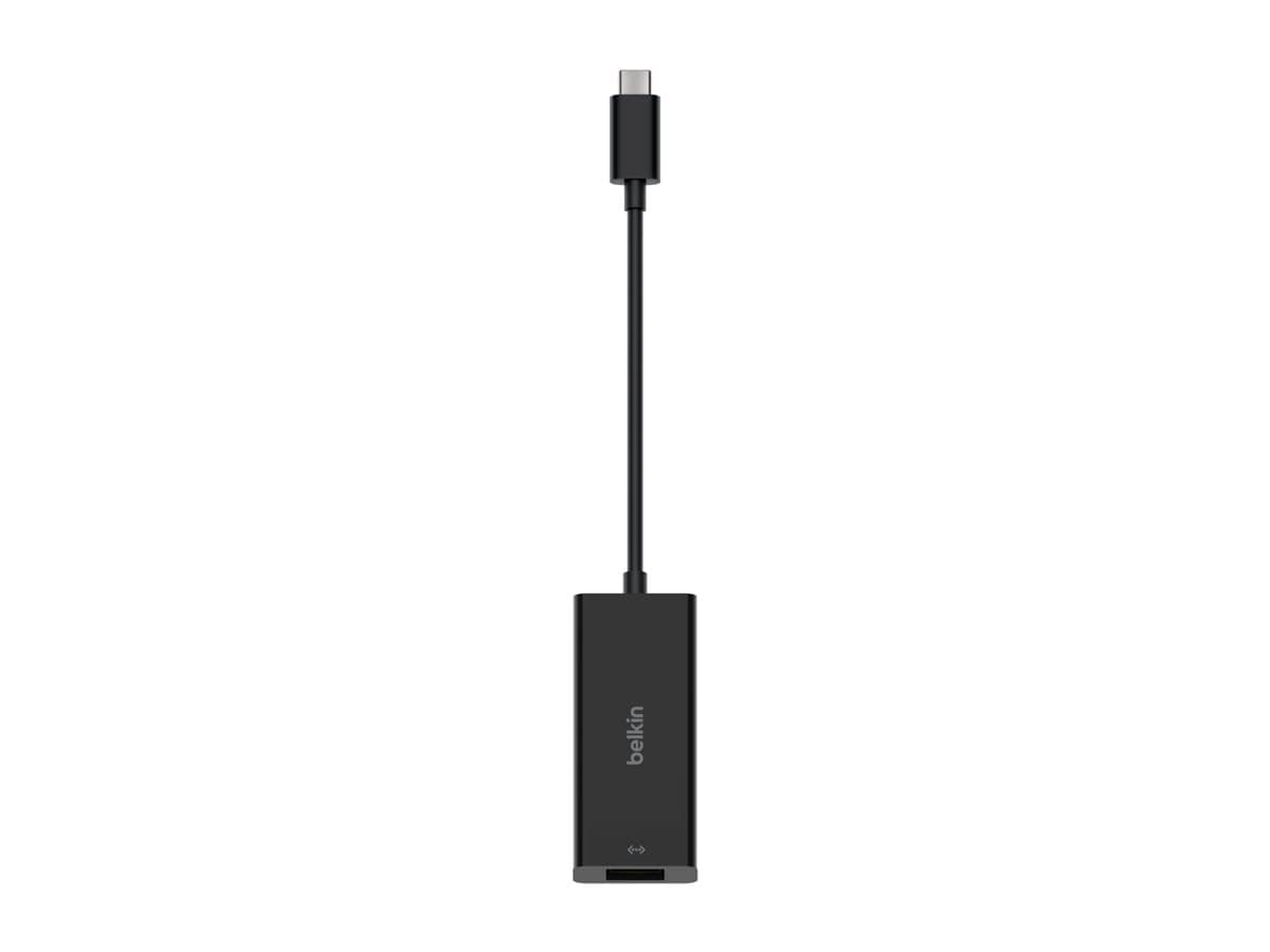 Belkin USB-C to 2.5 Gb Ethernet Adapter and USB C to Ethernet Adapter - for MacBook Pro and Dell XPS 13” Laptops