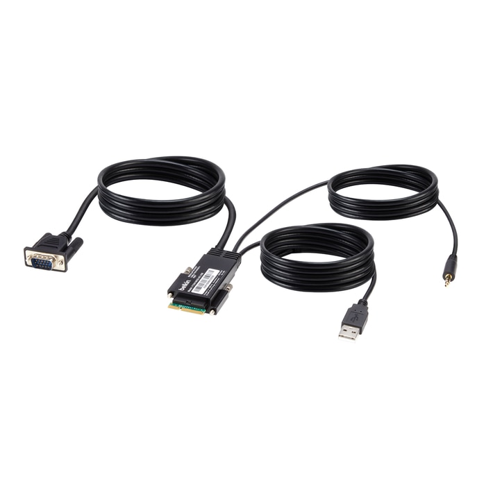 Belkin Secure Modular VGA with Audio Single Head Host Cable - VGA / audio c