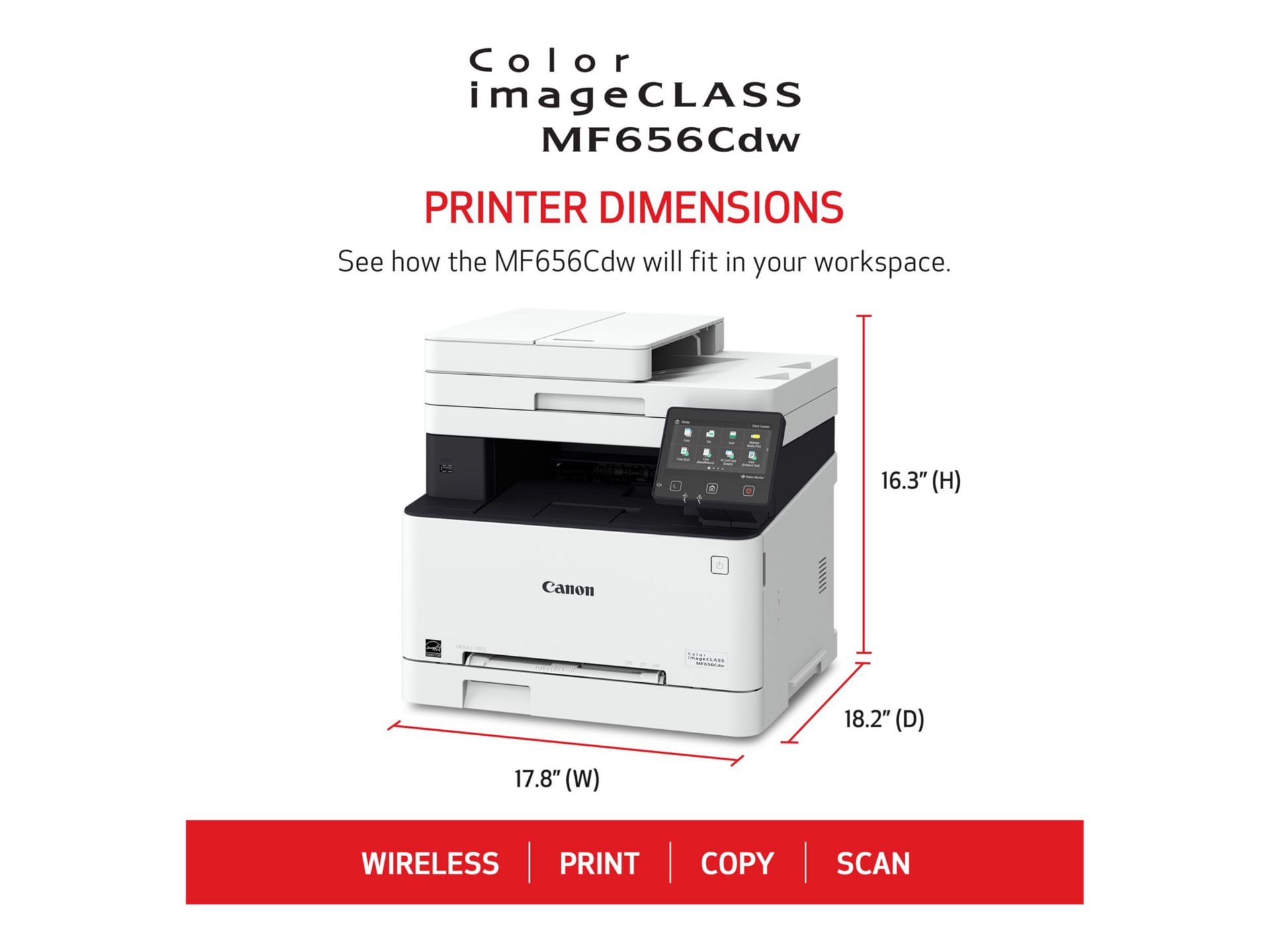 Shop Canon Color imageCLASS MF656Cdw